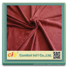 100% Polyester Suede Fabric for Upholstery Suede Fabric Garment